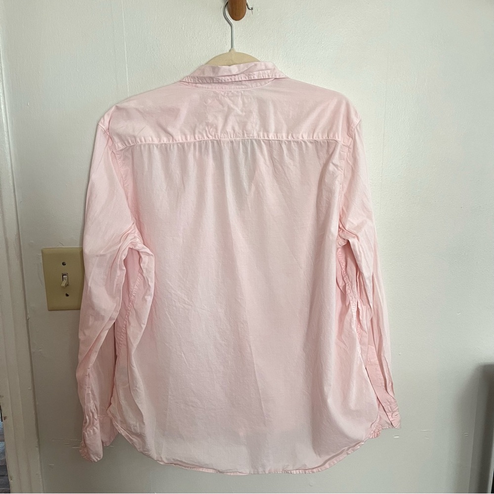 Frank & Eileen Light Pink 100% Cotton Button Down Shirt Long Sleeve - Picture 4 of 6